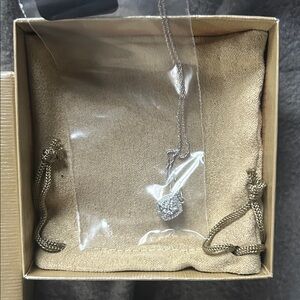 Elegant Silver diamond Necklace